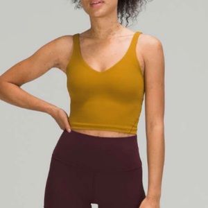 lululemon Align™ Tank Top in Gold Spice, size 2